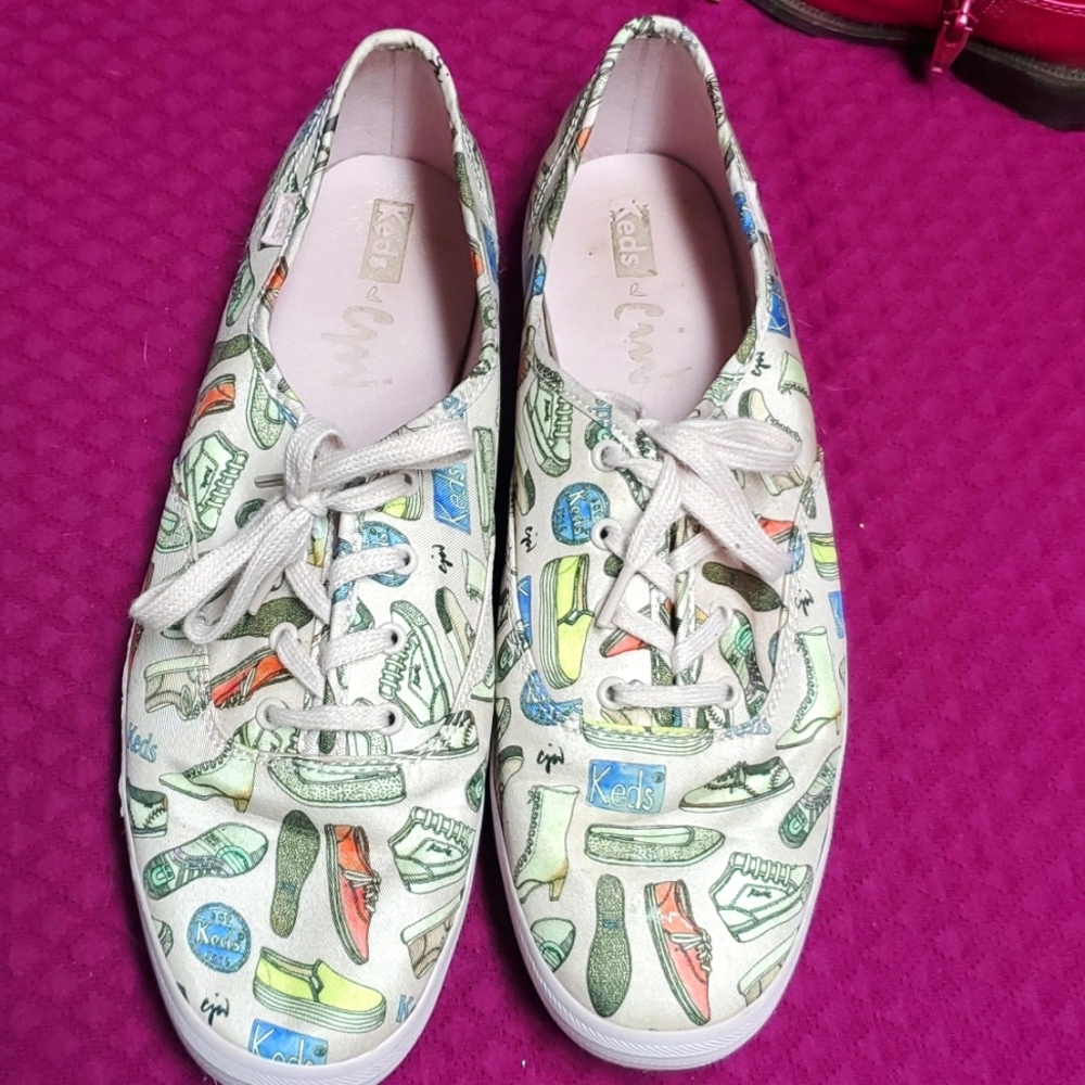 COPY - KEDS with shoes on them😂🤣